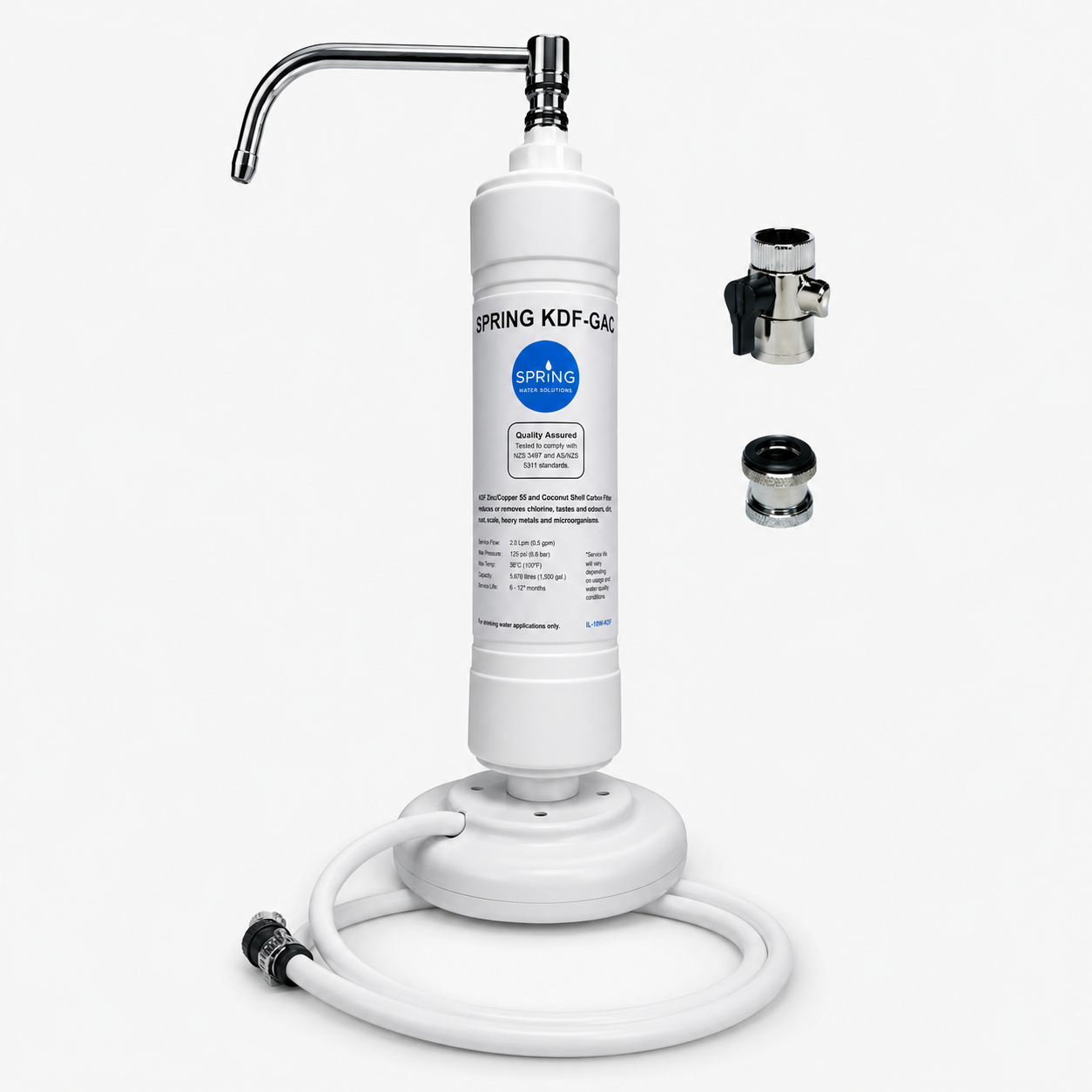 kdf bench top filter kit