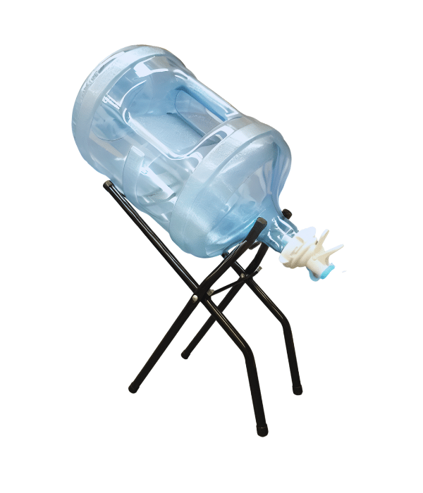 Metal Rack Dispenser with Bottle – Spring Water Solutions