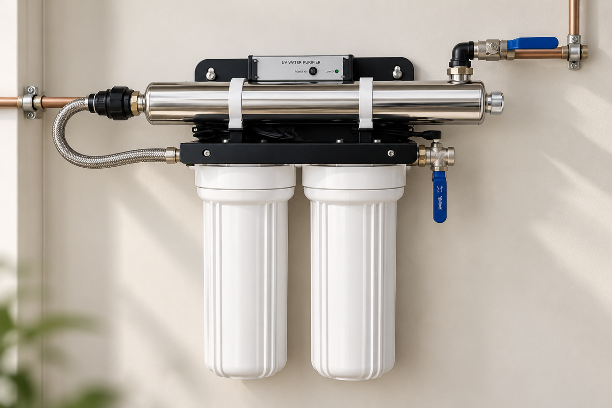 Spring Whole House Filtration with UV Steriliser